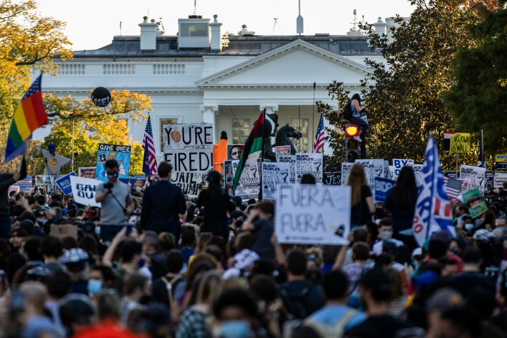 Biden and Harris Shoutout Black Voters in Victory Speeches, People Take to the Streets in Celebration of Donald's Defeat