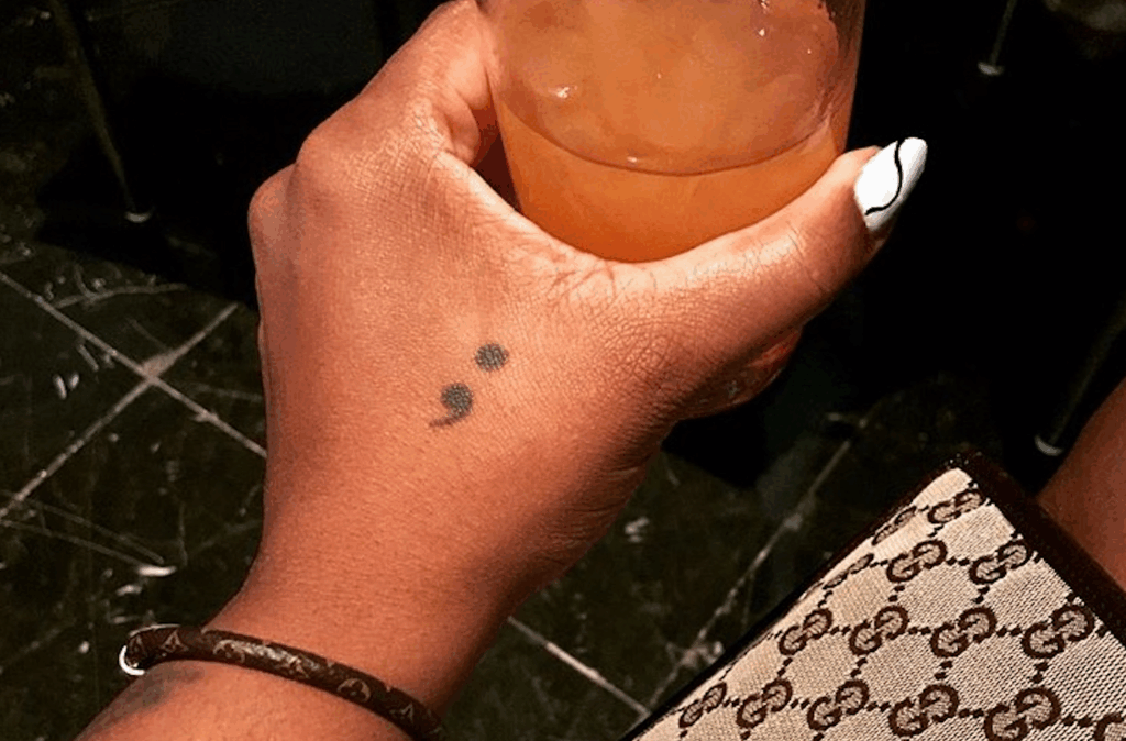 The Semicolon: How a Seemingly Obscure Tattoo Signifies Survival and Solidarity