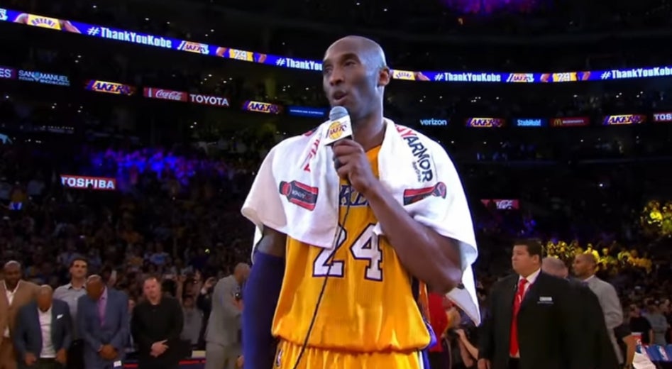 Kobe Bryant’s ‘Mamba Out’ Towel Just Sold for Over $30,000