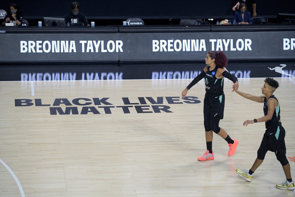 WNBA Players Walk Off Court During Anthem; Kyrie Irving Commits $1.5 Million to Support Those Who Opt-Out This Season